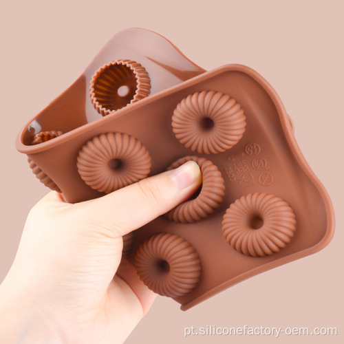 Fofo molde de chocolate de silicone nz